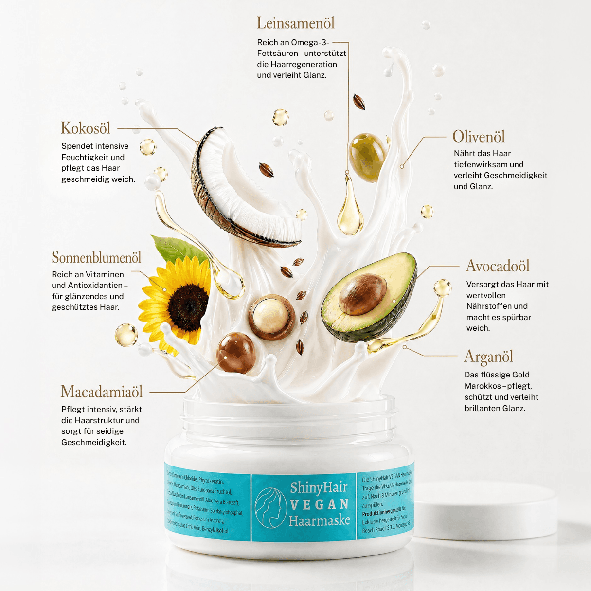 ShinyHair Vegan Haarmaske