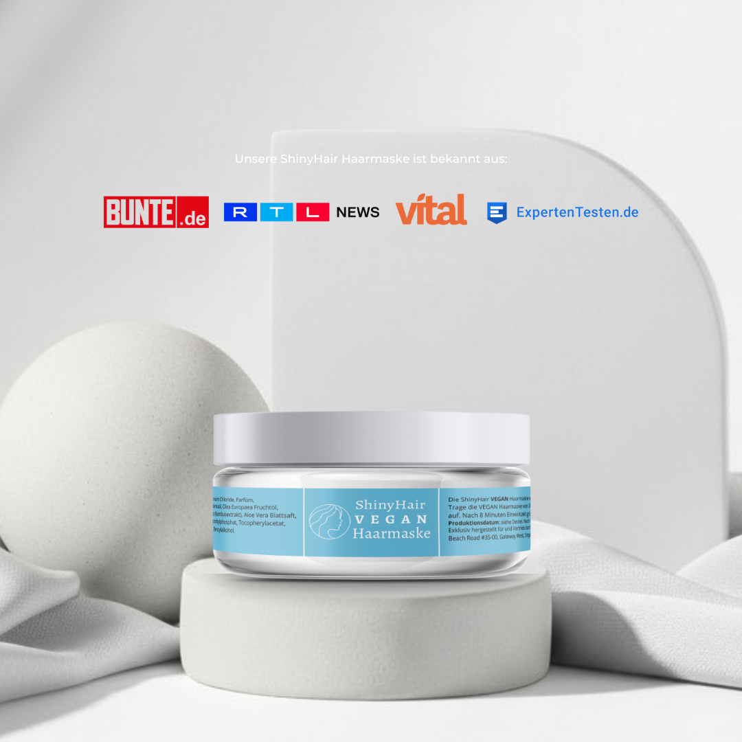 ShinyHair Vegan Haarmaske für die Wechseljahre