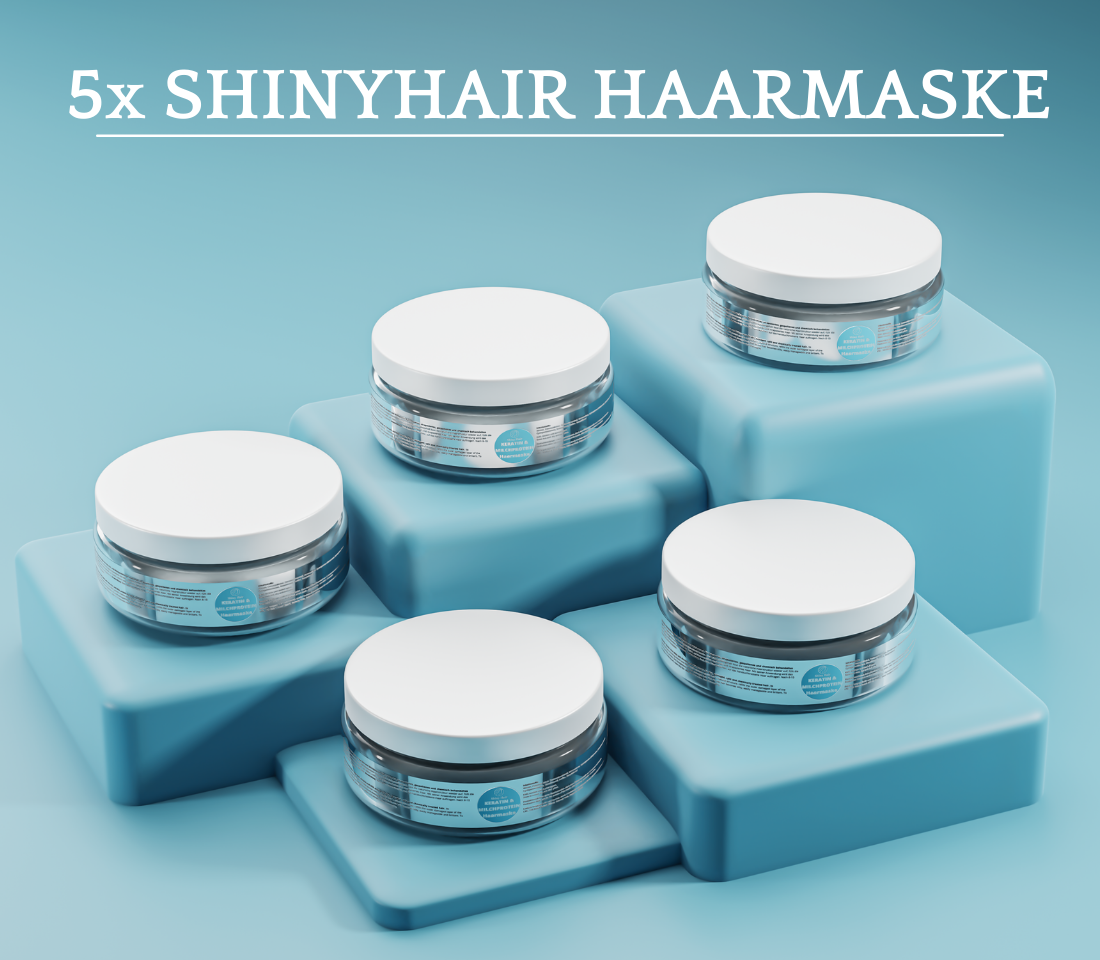 ShinyHair© Haarmaske - 5er Bundle